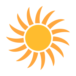 Światło słoneczne ikona