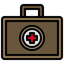 kit de primeros auxilios icono