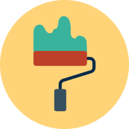 Paint roller icon