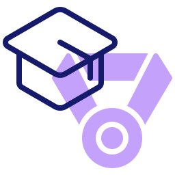 formazione scolastica icona