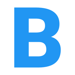 Letra b icono