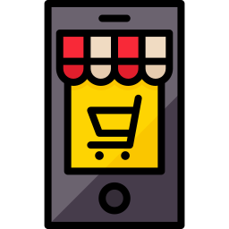 Online shop icon