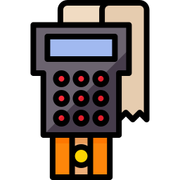 Caja registradora icono