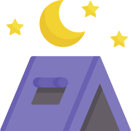 camping zelt icon