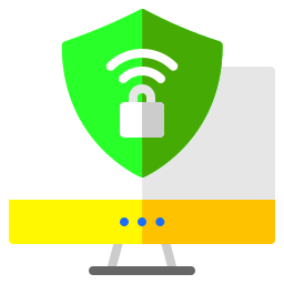 sistema di sicurezza icona