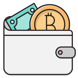 billetera bitcoin icono