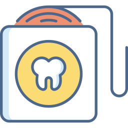 Dental floss icon