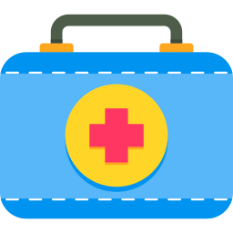 caja de medicina icono