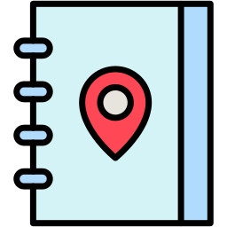 Travel guide icon