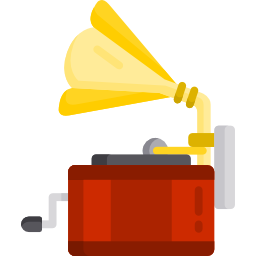 gramófono icono