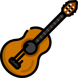 guitarra acustica icono