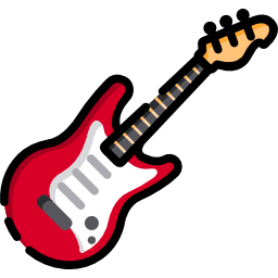 elektrische gitaar icoon