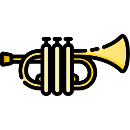 trompette Icône