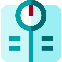 Weighing scale icon