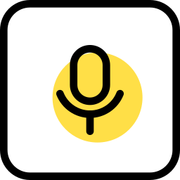 Record voice icon