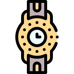 reloj de mano icono