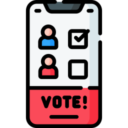 vote en ligne Icône