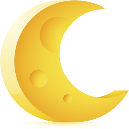 pół księżyc ikona