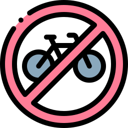Нет велосипеда иконка