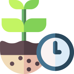 Growing seed icon
