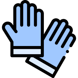 gumowe rękawiczki ikona