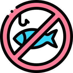 zakaz łowienia ryb ikona
