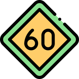 Speed limit icon