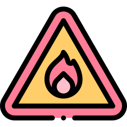 inflammable Icône