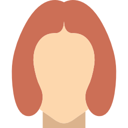 여자 머리 icon
