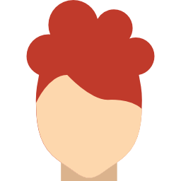 Woman hair icon