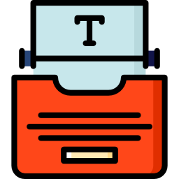 Typewriter icon