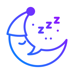 Crescent moon icon