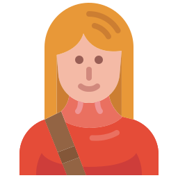 Female student icon