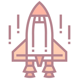 Rocket ship icon