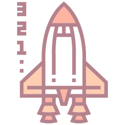 lançamento de foguete Ícone