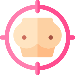 Breast cancer icon