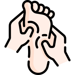 Foot massage icon