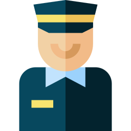 Security man icon