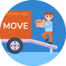 Moving truck icon