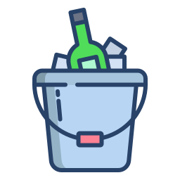 Ice bucket icon