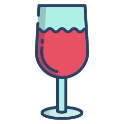 copa de vino icono