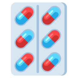 paquete de medicamentos icono