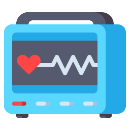 monitoraggio del cuore icona