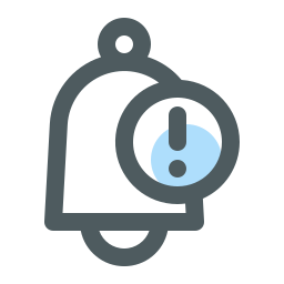 Alarm bell icon