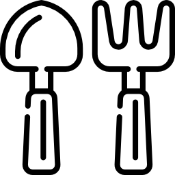 Gardening tools icon