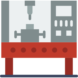 robot industriale icona