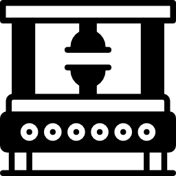 prensa de máquina Ícone