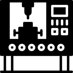 Industrial robot icon