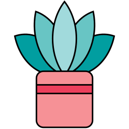 Plant pot icon