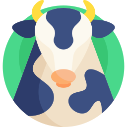 vaca icono